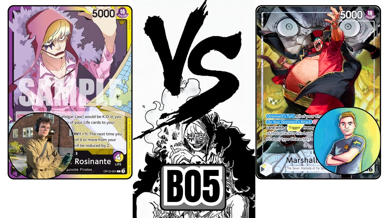 @AbbsterTCG  vs Krullzor - Teach vs Rosinante BO5 - OP16 PY Rosinante Gameplay/Commentary