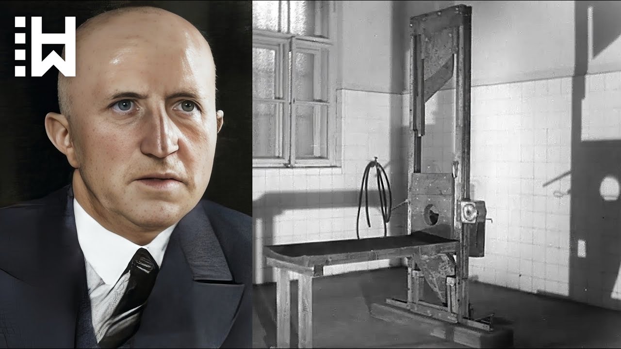 Guillotine execution of Nazi doctor who killed 70,000 people & then called them 