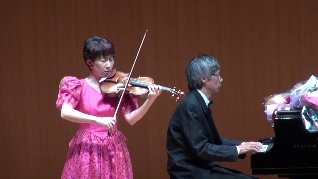 J.マスネ「タイスの瞑想曲」安部敦子 ヴァイオリンリサイタル 2017年 (6) アンコール