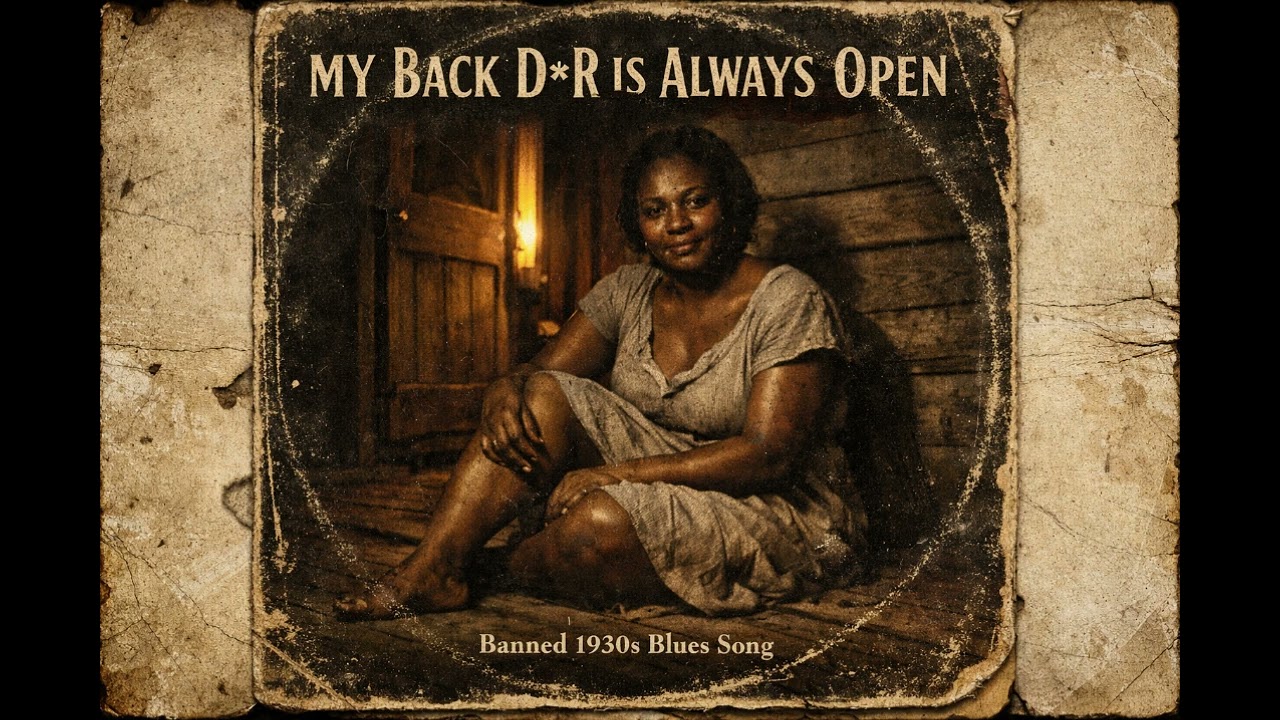 MY BACK D*R IS ALWAYS OPEN Banned 1930s Blues Song  Lost Delta Blues Archives