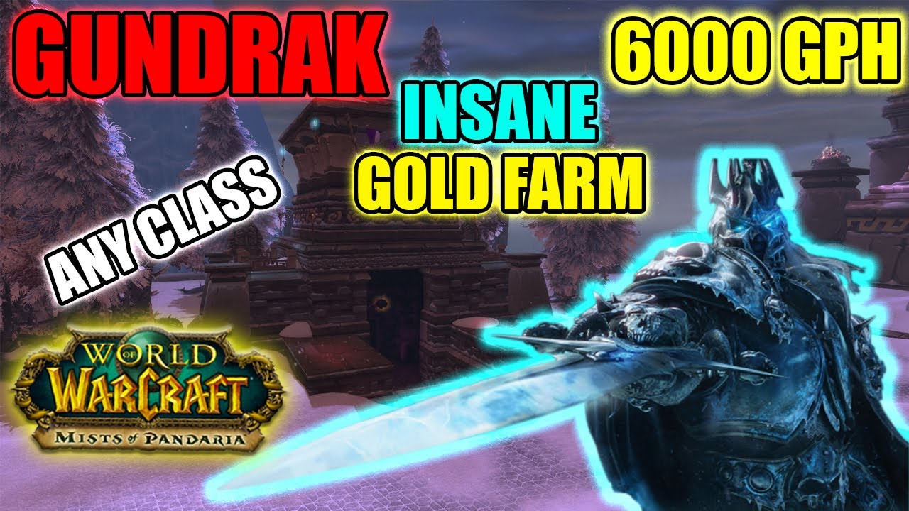 gundrak Insane gold farm 6000GPH rubicund scale(any class)