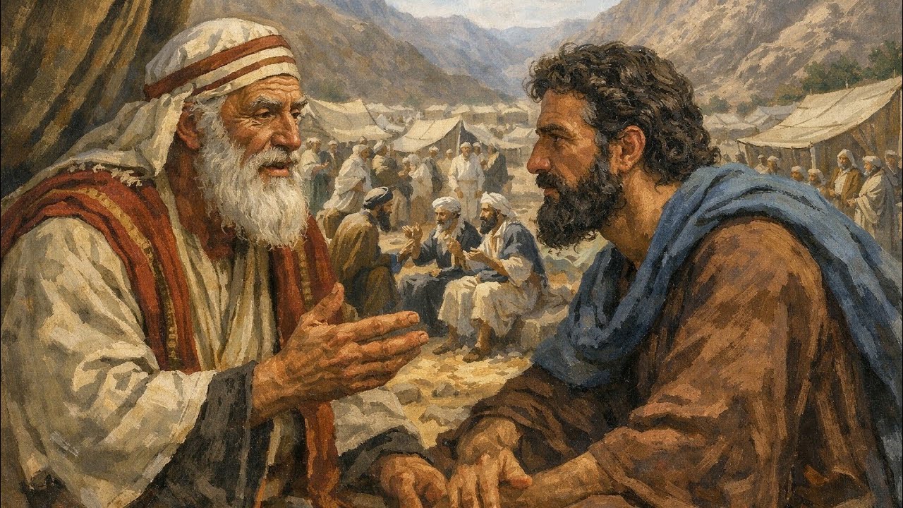 Almoço com a Parashá.  Parashá Ytró segunda Alyá.  O conselho de yitró a Moshê. 💎💎