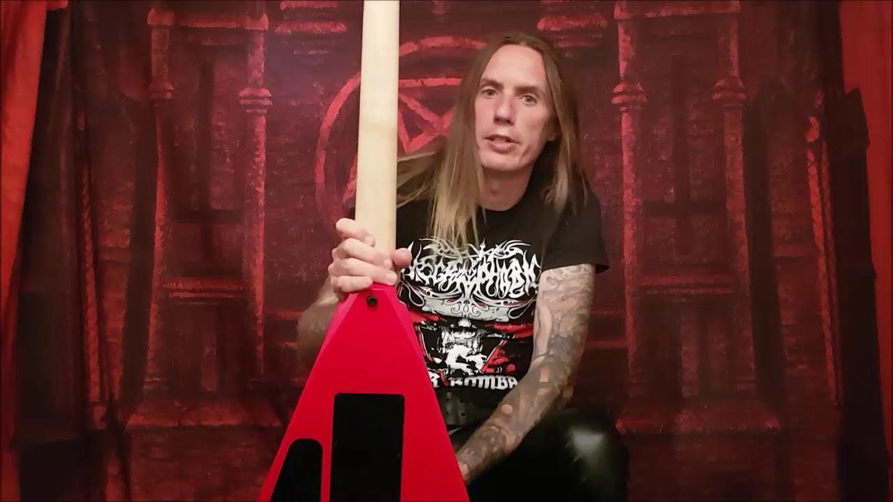 2018 Jackson King V Pro Series review by sebastian ramstedt necrophobic