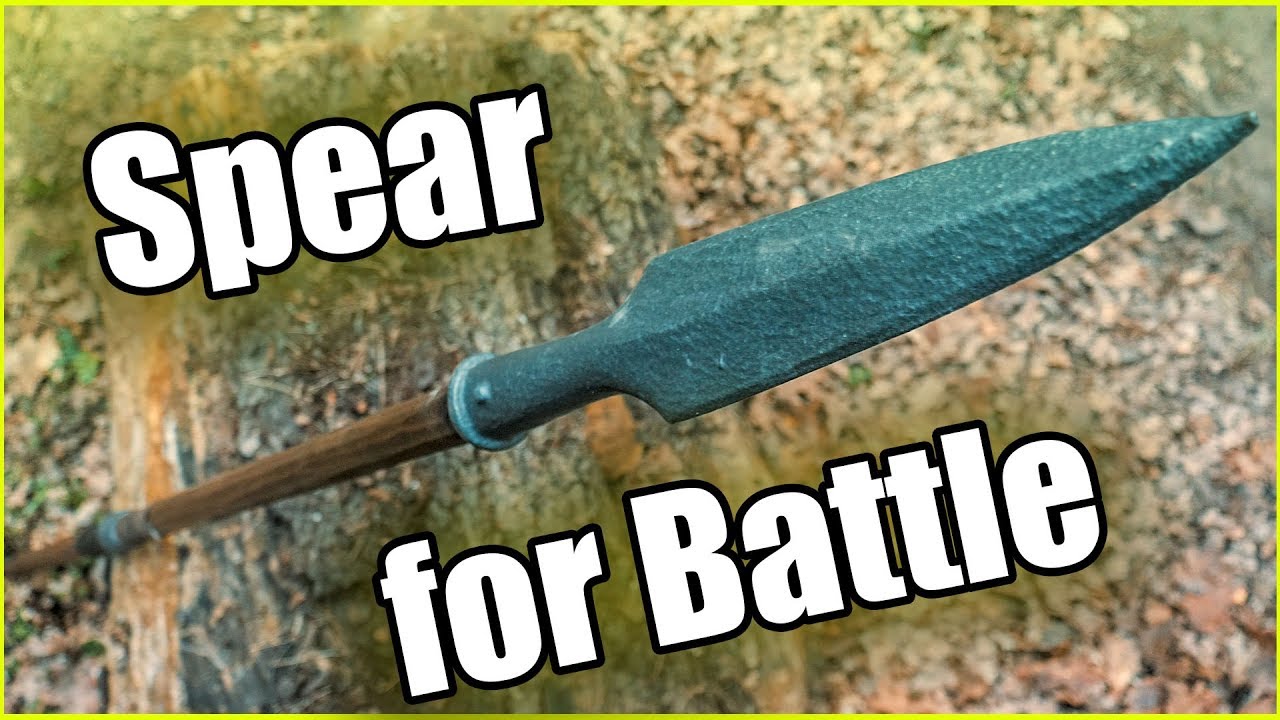 Medieval Spear for LARP Battle from Freyhand Weapon Review