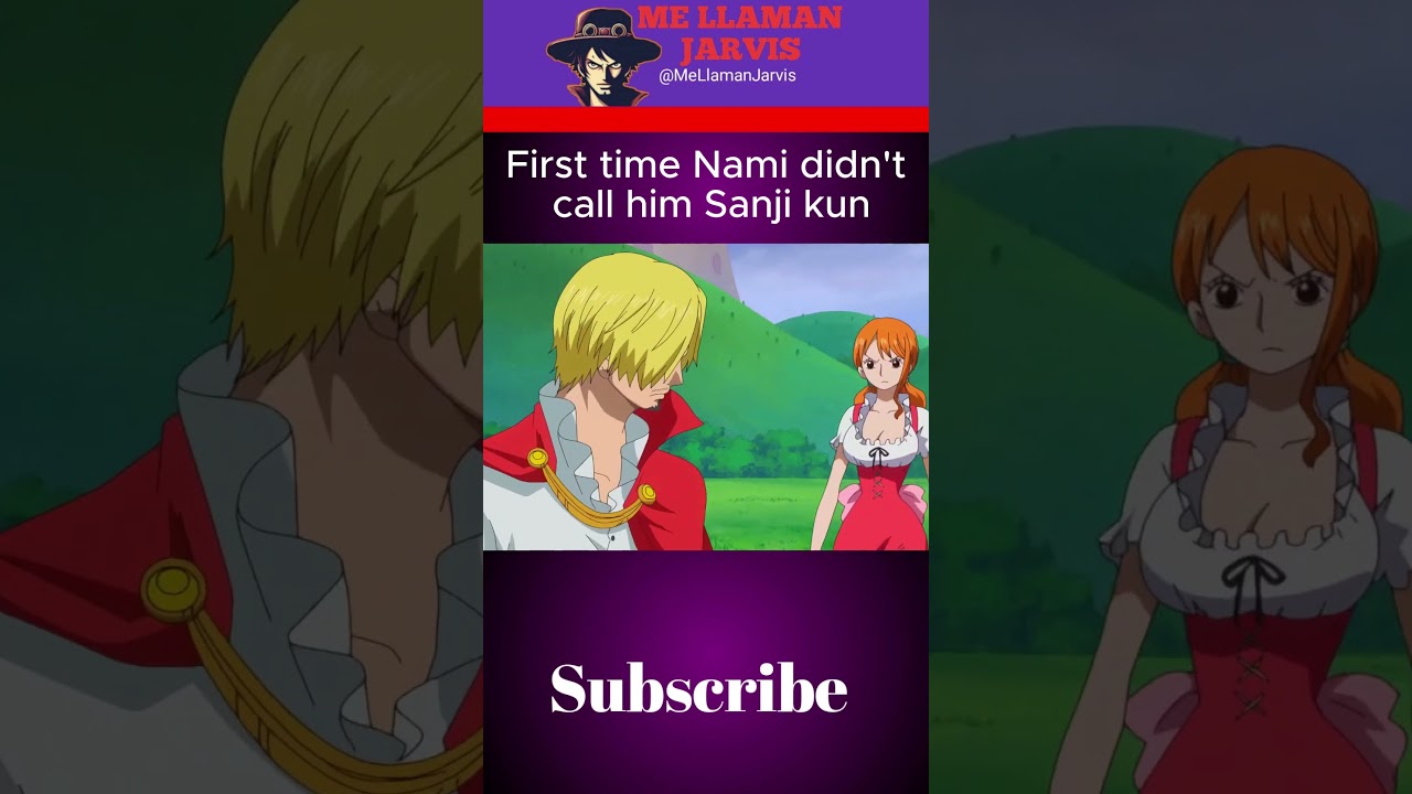 #nami #sanji   #onepiece