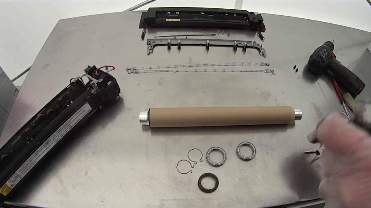 RICOH MP3010 MP2510 replacement of heating rollers
