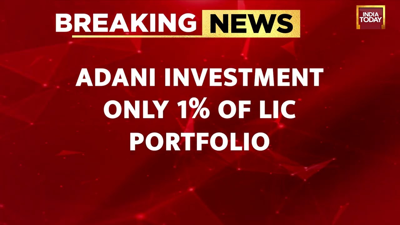 Hindenburg report: First Time, Value Of LIC Holding In Adani Companies Drops Below Purchase Price