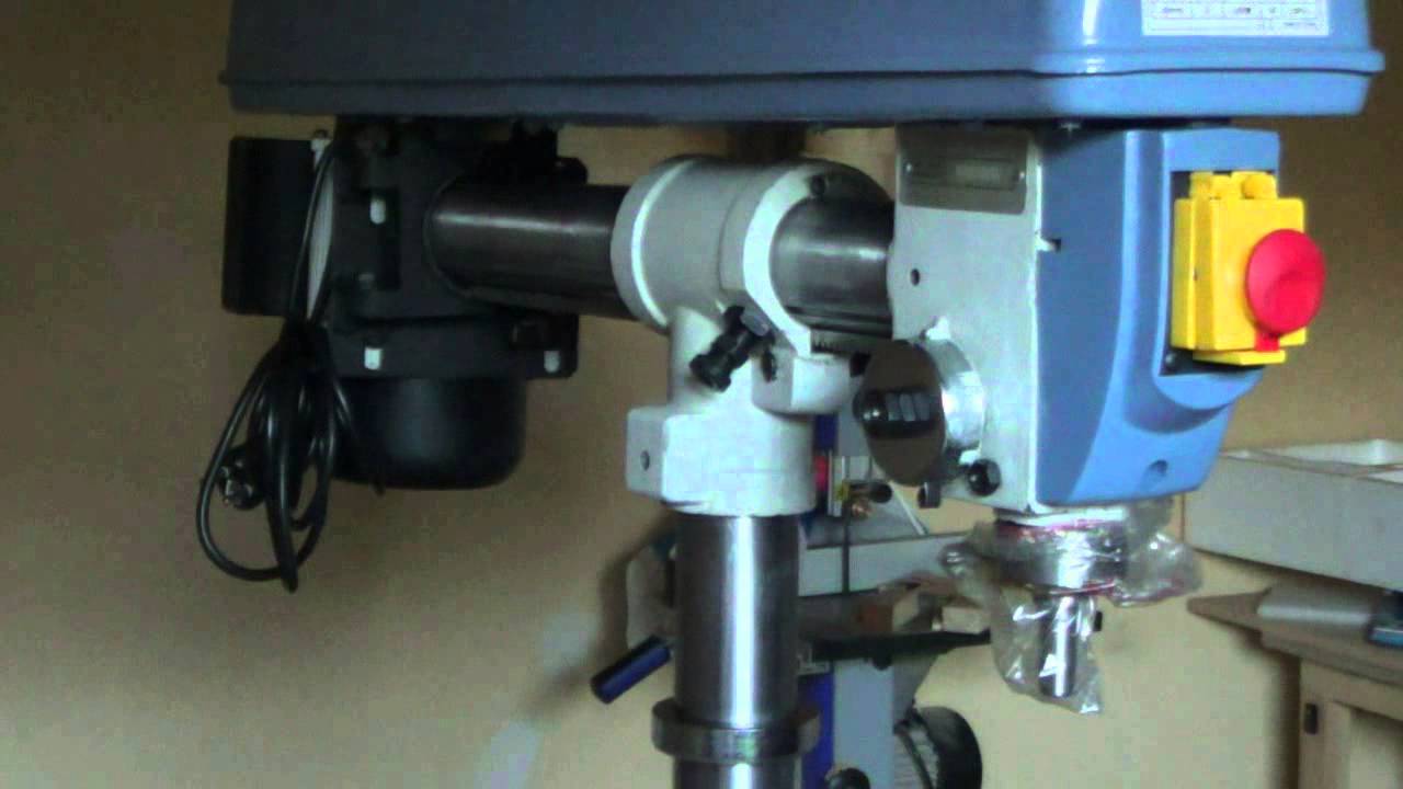 *mkds my new radial drill press  unboxing and Quick overview