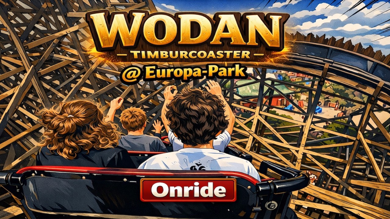 Onride WODAN - Timburcoaster @ Europa-Park