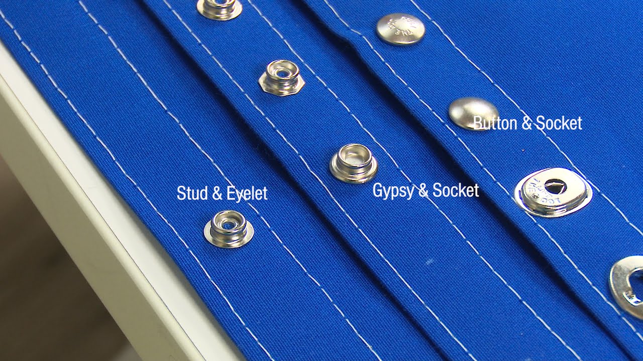 Installing a Gypsy Snap Stud Using the Pres-N-Snap Tool