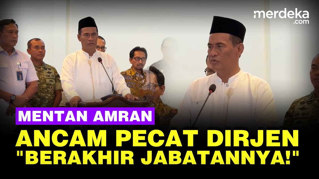 Mentan Amran Ancam Pecat Dirjen Loloskan Impor 250 Ton Beras Ilegal: Hari Ini Berakhir Jabatannya!