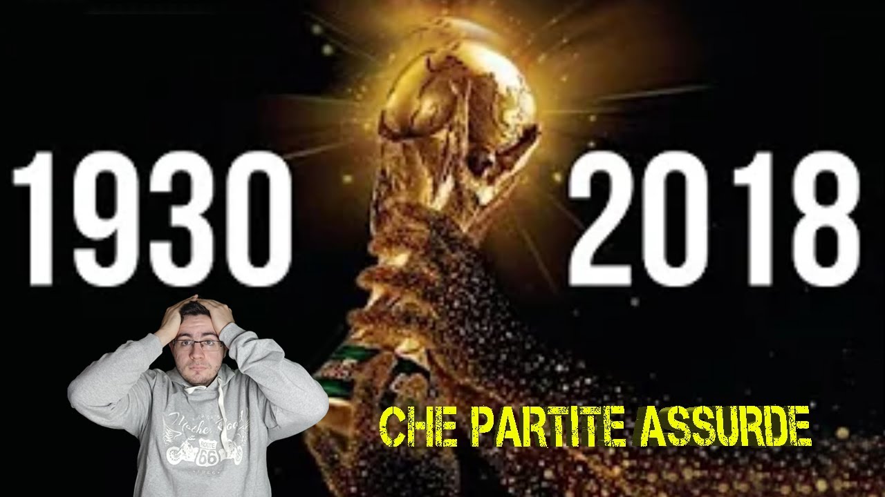 REACTION ALLE FINALI DEI MONDIALI DAL 1930 AL 2018 #calcio #qatar2022