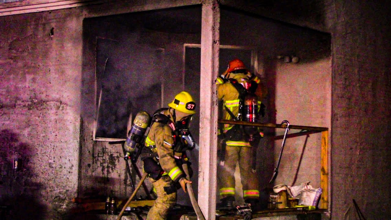 LAFD Engine 57 & Task Force 66: House Fire