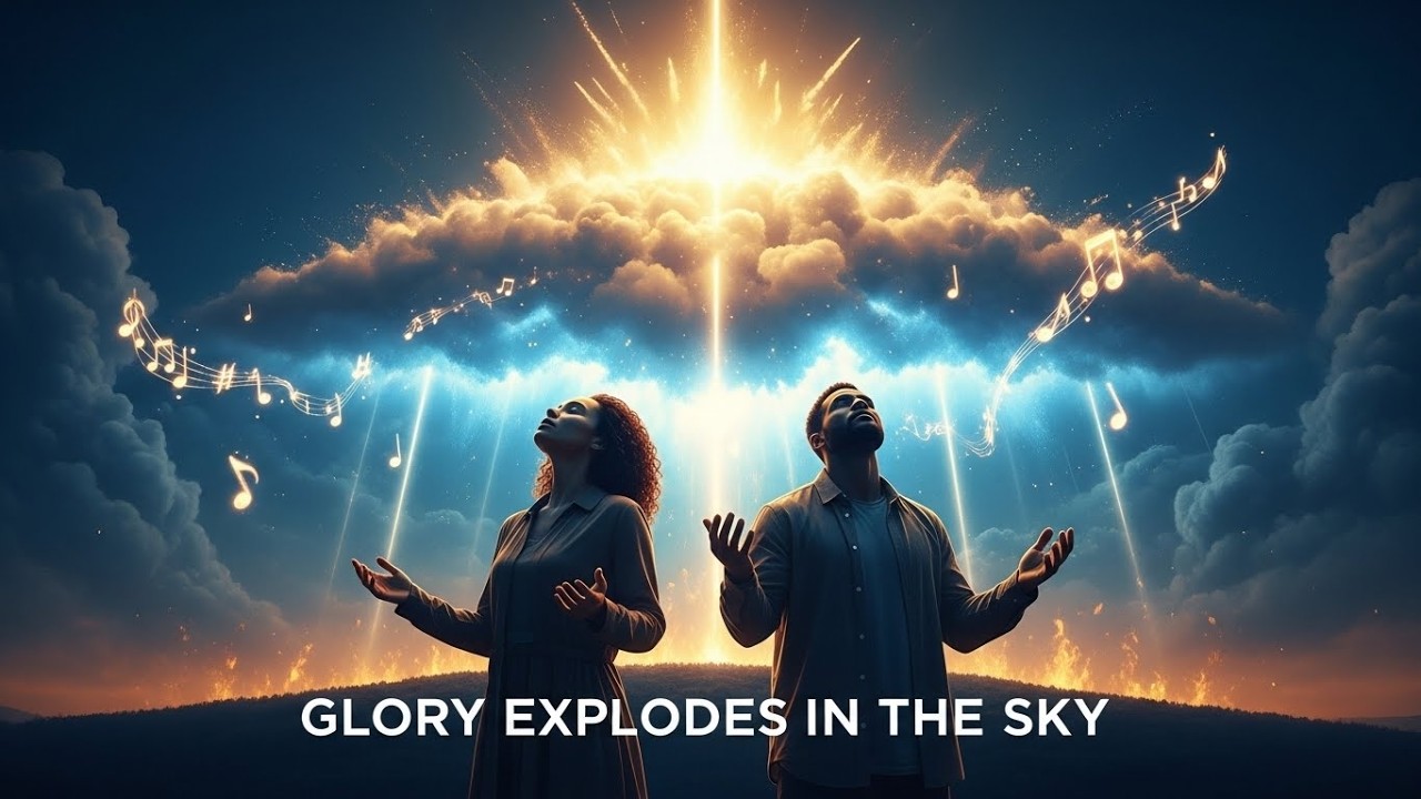 Glory Explodes in the Sky | Powerful Gospel Trap Worship EDM