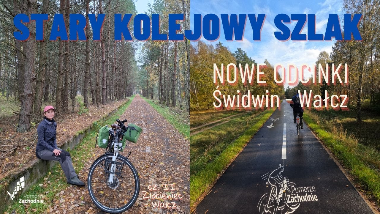 Stary Kolejowy Szlak - nowe odcinki trasy rowerowej! Cz. 2