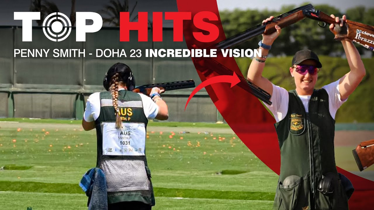 Пенни Смит победила в перестрелке в Дохе 🔥 | Лучшие хиты ISSF