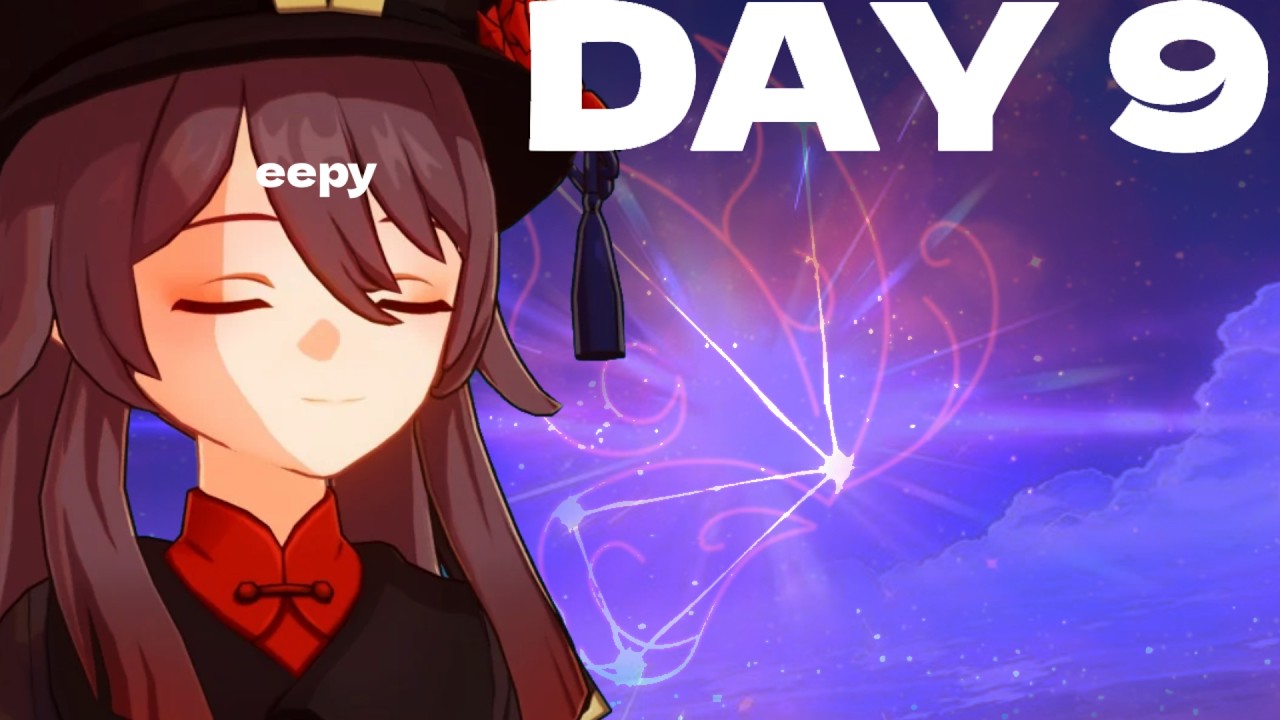 Recording Genshin EVERYDAY Until I Get C1 Hu Tao Day 9