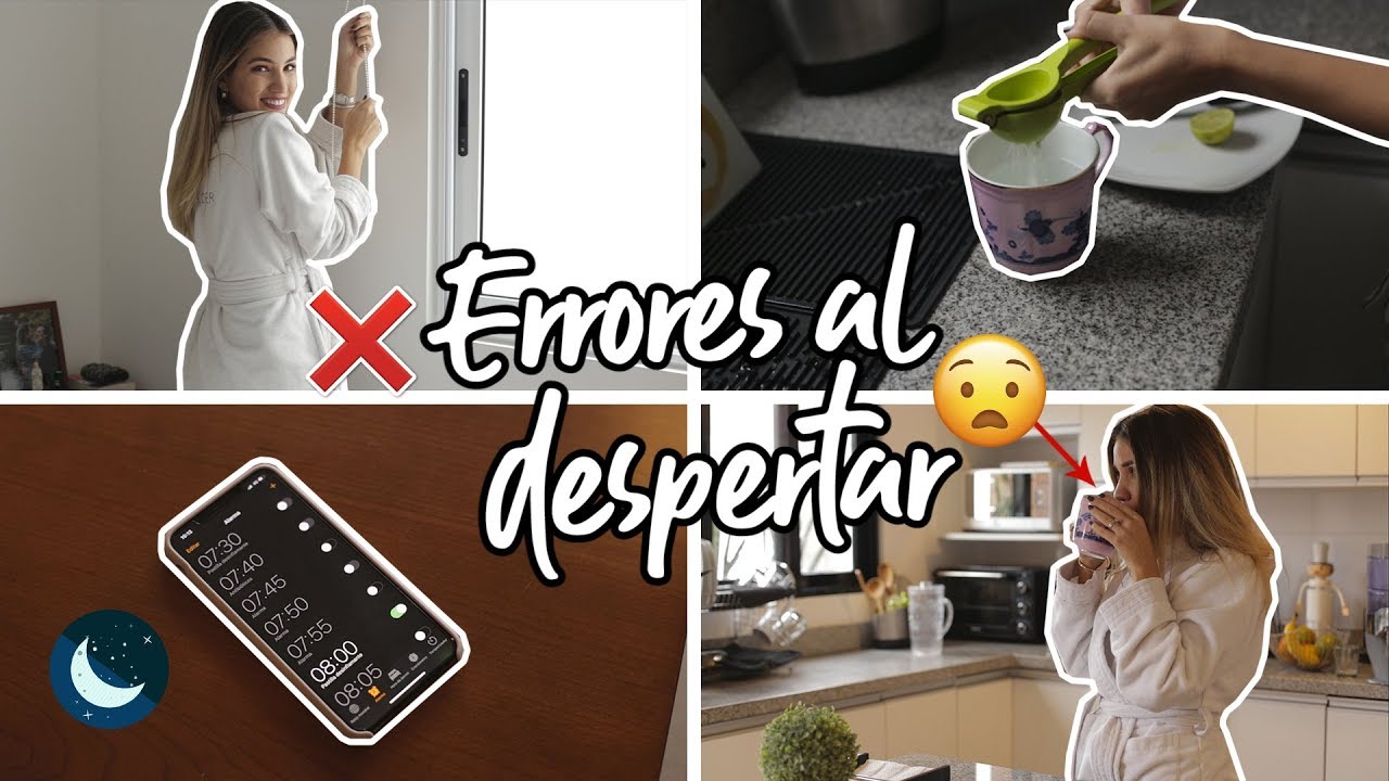 8 COSAS QUE HACES MAL TODAS LAS MAÑANAS ❌😧 | Natalia Merino