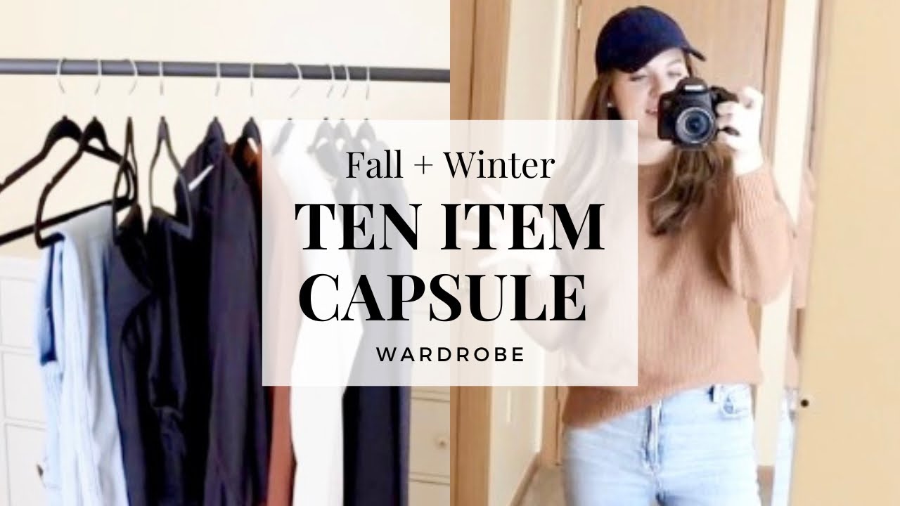 Ten Item Wardrobe | Fall Capsule Wardrobe 2022 | Minimalist Closet Tour
