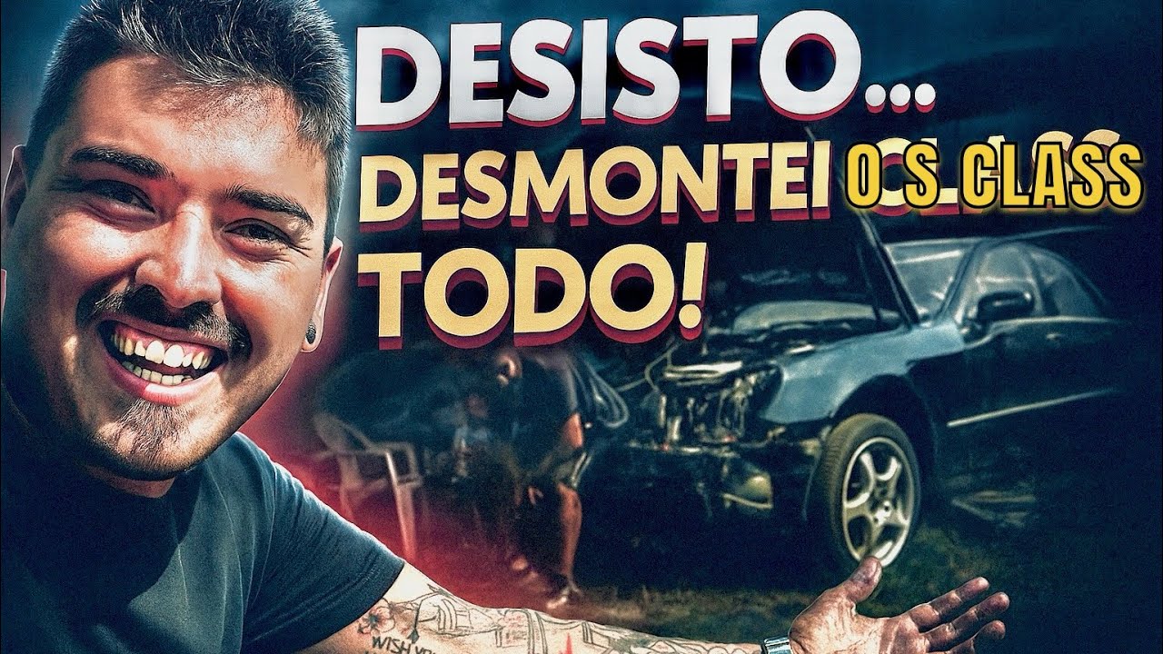 Desisto... Desmontei o S Class todo!