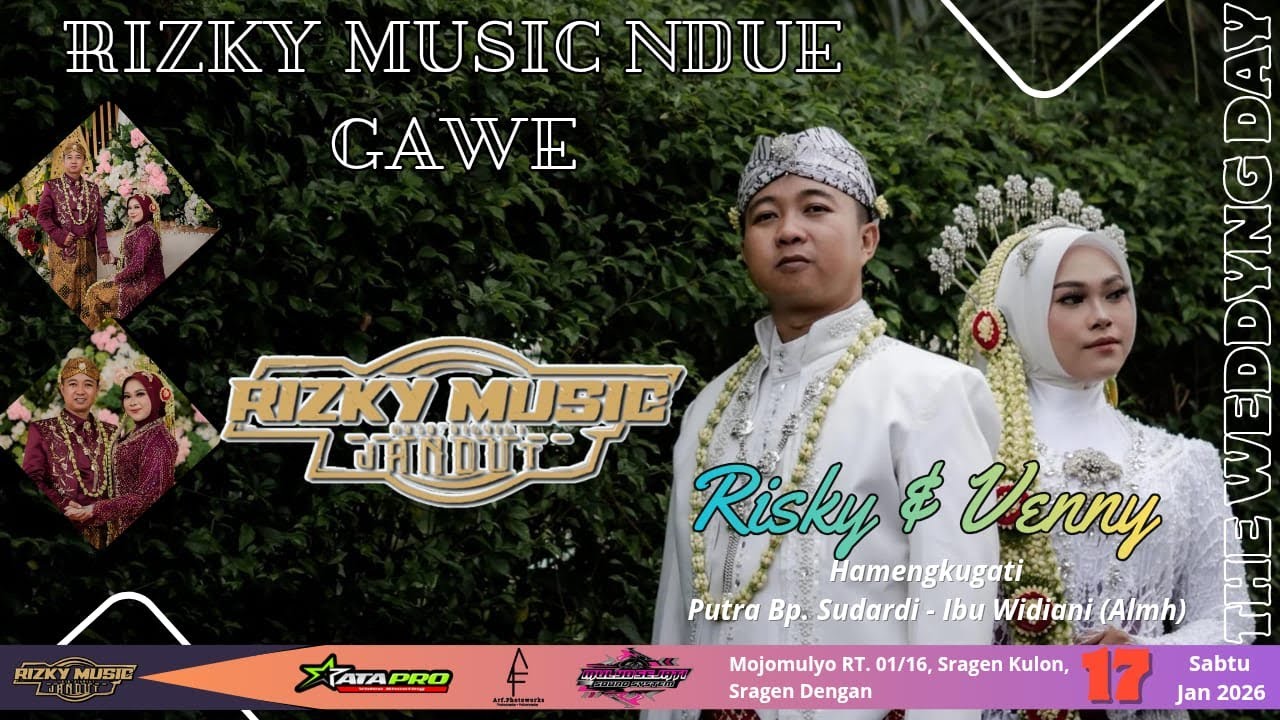 LIVE CS RISKY MUSIC || WEDDING RISKY & VENNY || MULYO SEJATI AUDIO || ATA PRO SRAGEN