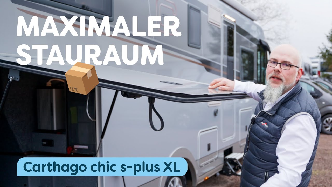 Entdecke das beste XL Wohnmobil 🚐✨ Carthago chic s plus I 61 XL LE