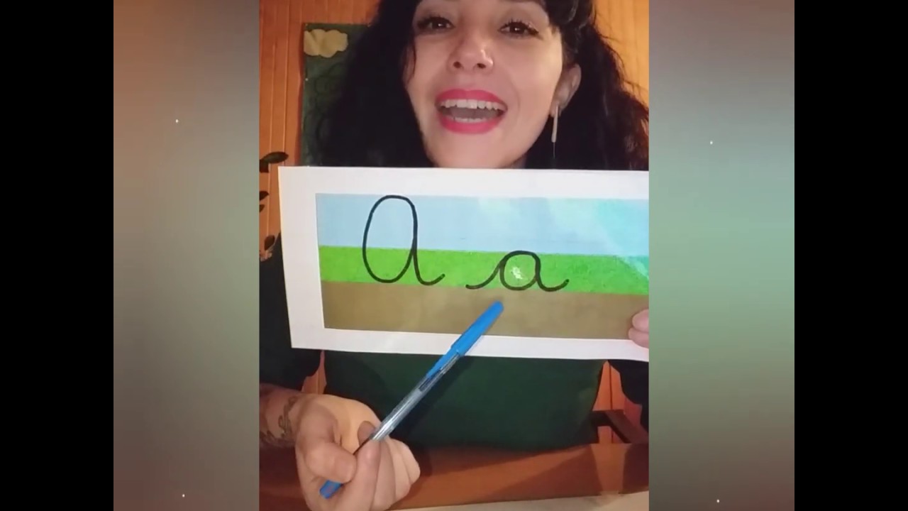 Como escribir en letra ligada