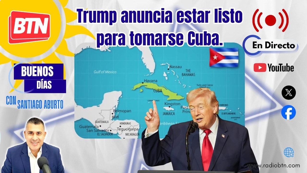 En Vivo: Trump anuncia estar listo para tomarse Cuba.