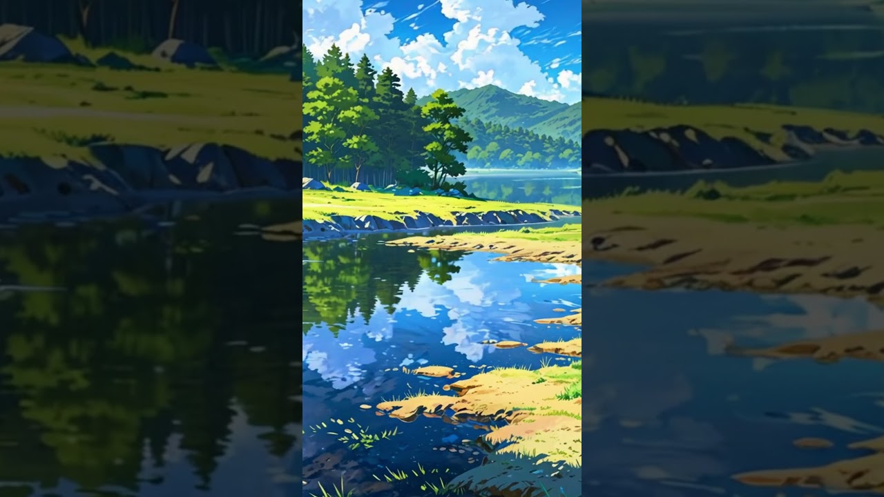 Serene Landscape: A Refuge of Peace and Relaxation
