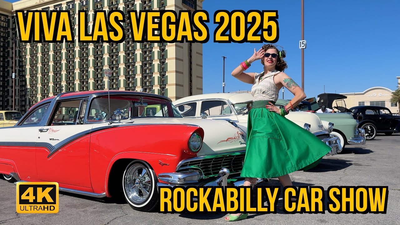 🔥 VIVA LAS VEGAS 2025 | ROCKABILLY WEEKEND CLASSIC CAR SHOW 🔥