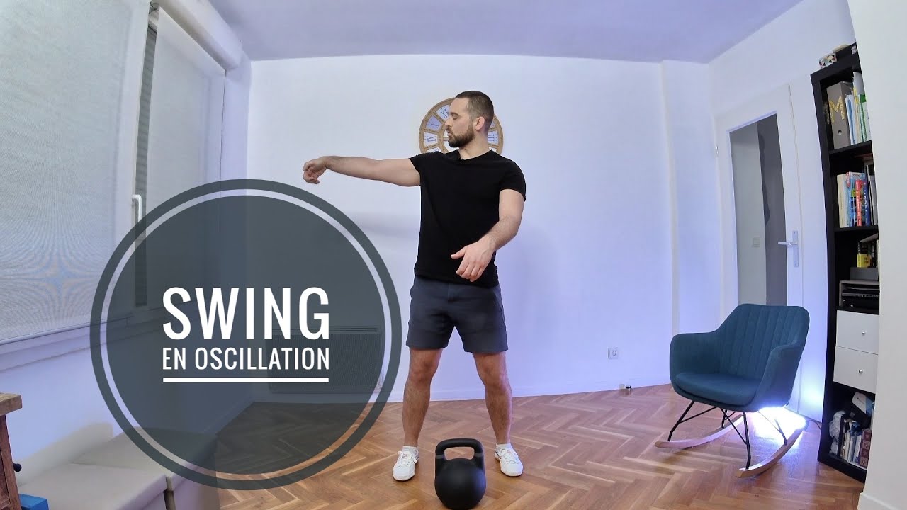 Le swing kettlebell en oscillation - Elegance Workout