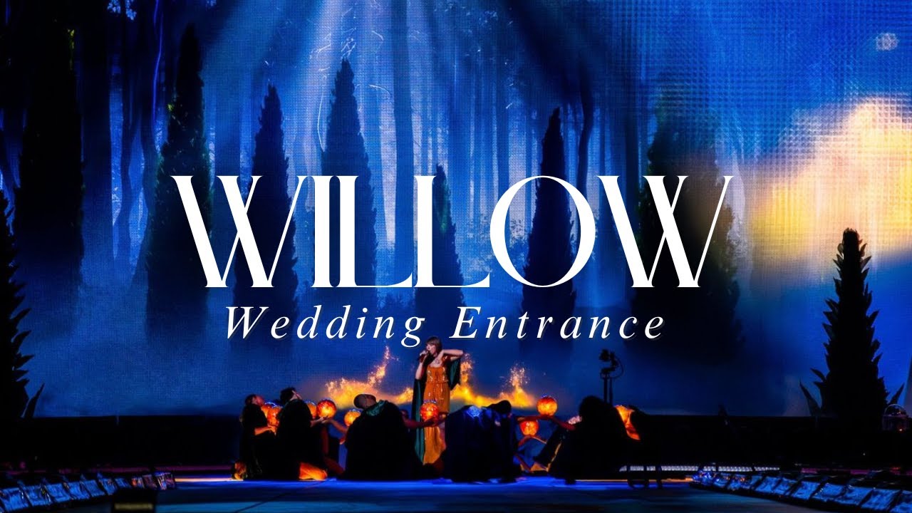 Willow by Taylor Swift × Canon in D | Romantic Wedding Entrance on Piano 💍🎹