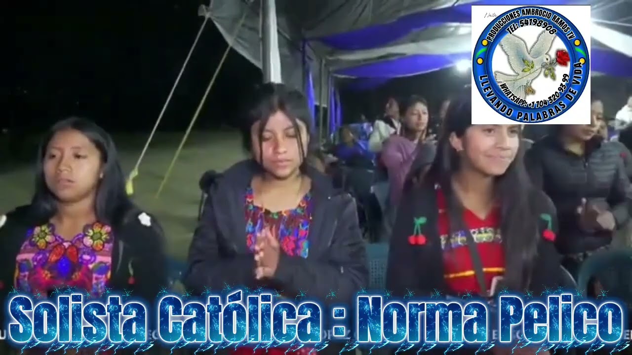 Solista Católica Norma Pelico. Yo te digo que si crees verás la gloria de Dios.