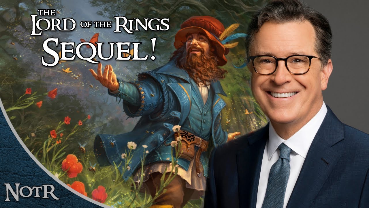 Stephen Colbert writing LOTR sequel, Shadow of the Past!