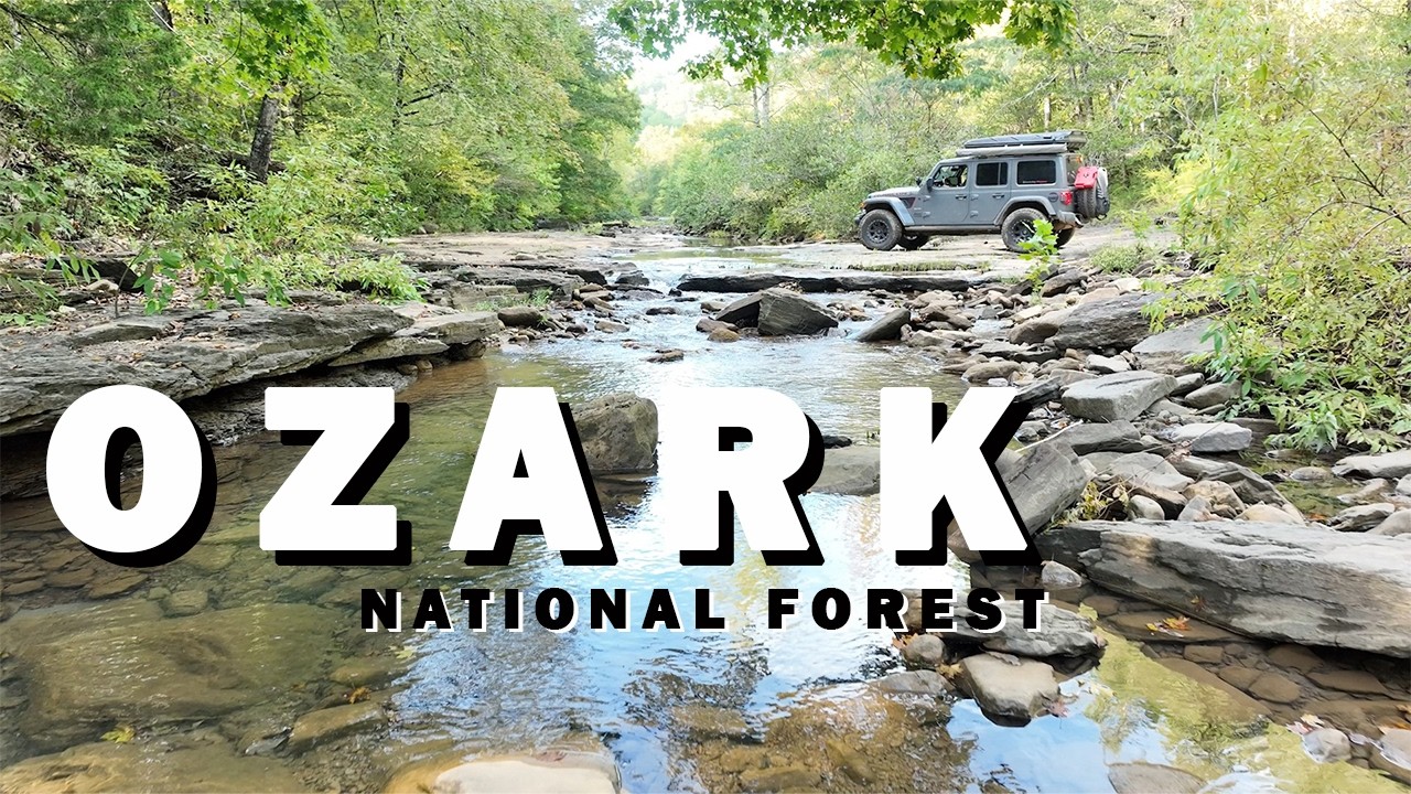 Overlanding America - Arkansas Wild Trails & Real Off Grid Camping (4K Adventure)