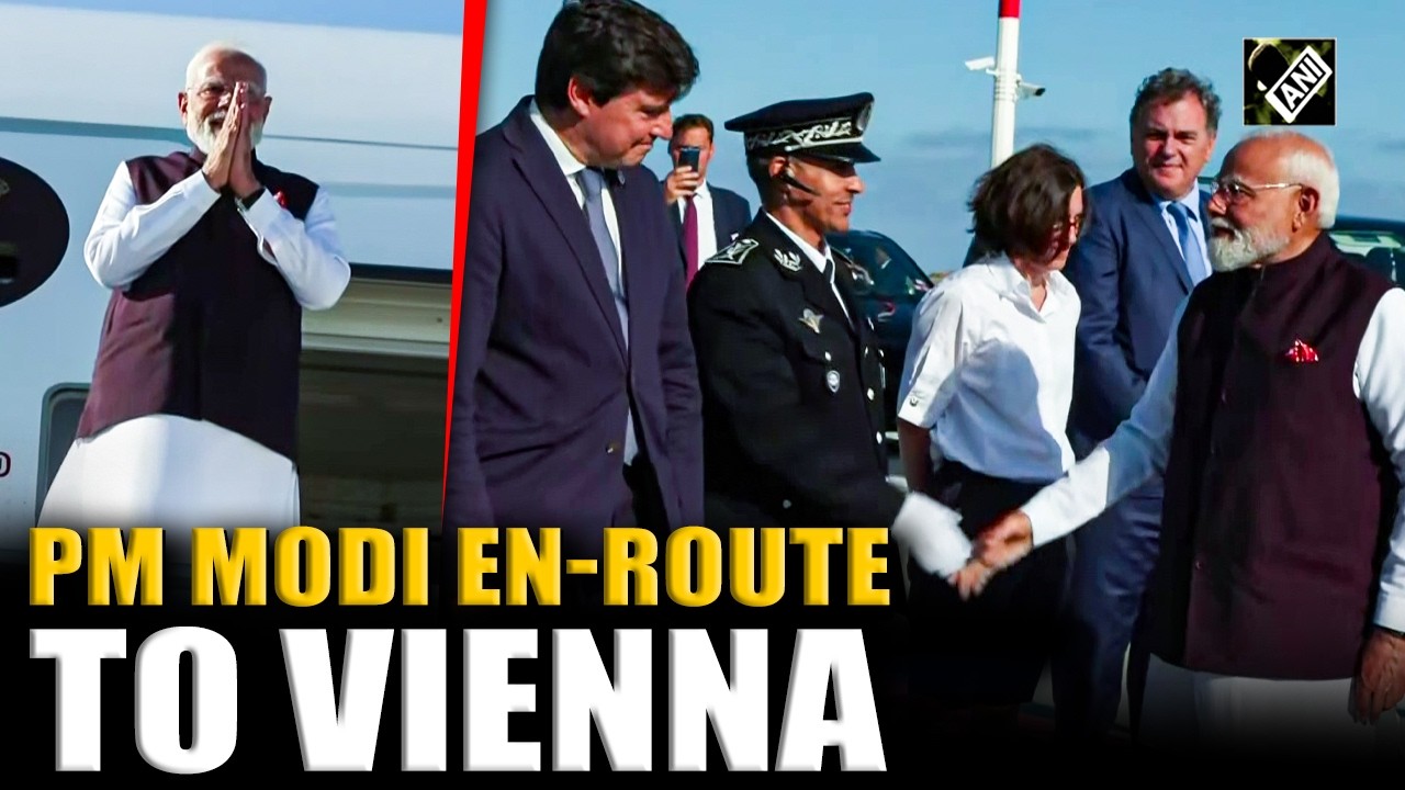 PM Modi departs France, heads to Slovakia marking 1st Visit by Indian PM visit since 1993