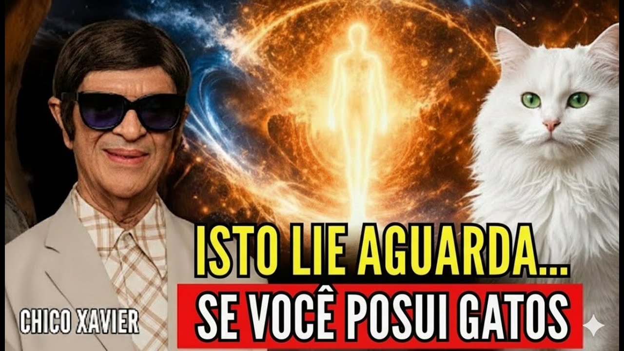Chico Xavier Revela: O Mistério Espiritual Oculto de Quem Tem Gatos — Poucos Estão Preparados