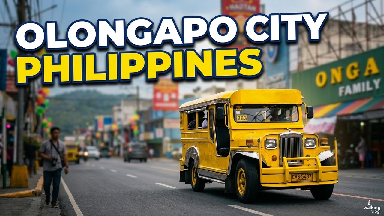 Yellow Jeepneys Walking Tour Rizal Avenue Olongapo!