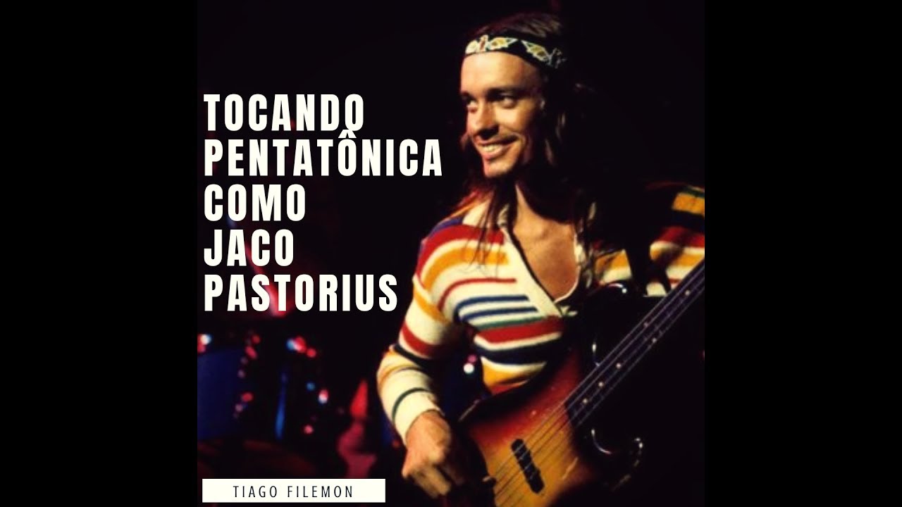 Tocando pentatônica como JACO PASTORIUS  - Tiago Filemon