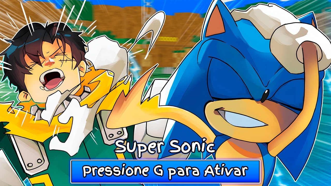 EU CRIEI O MELHOR MOVESET DO SONIC NO JUJUTSU SHENANIGANS!