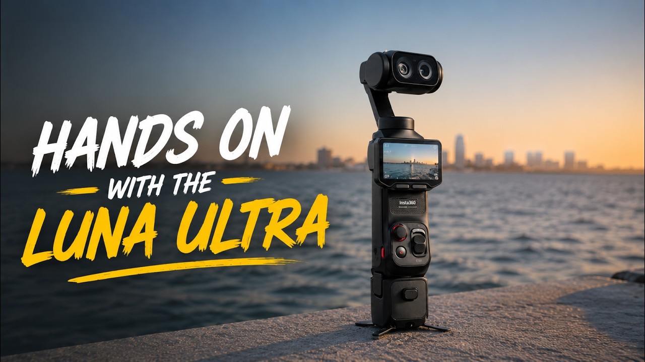 DJI стоит беспокоиться | Обзор Insta360 Luna Ultra