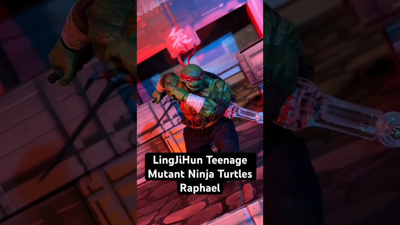 LingJiHun Teenagw Mutant Ninja Turtles Raphael Poses #tmnt #actionfigures #collectibles