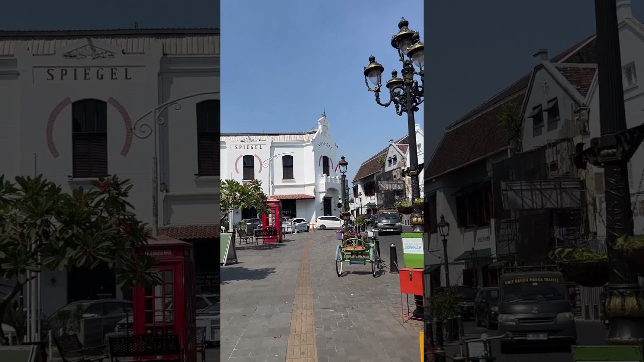 Old Town, Semarang 🇮🇩 I loved the Old Town so much #semarang #java #travelindonesia #semarangexplore