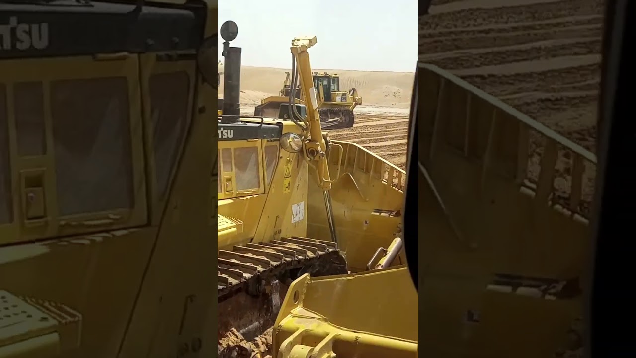Bulldozer cutting and filling work uaes, tristar diggin, Bulldozer work,