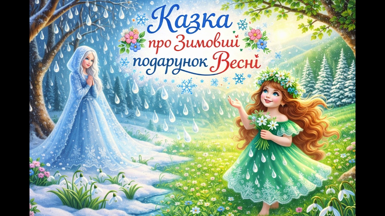 Казка про ЗИМОВИЙ ПОДАРУНОК ВЕСНІ