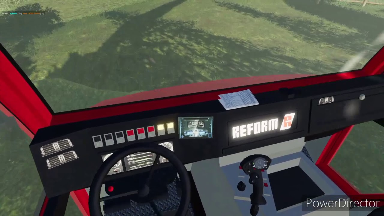 Ls19 Heu einfahren mit einem Reform T8 🚜