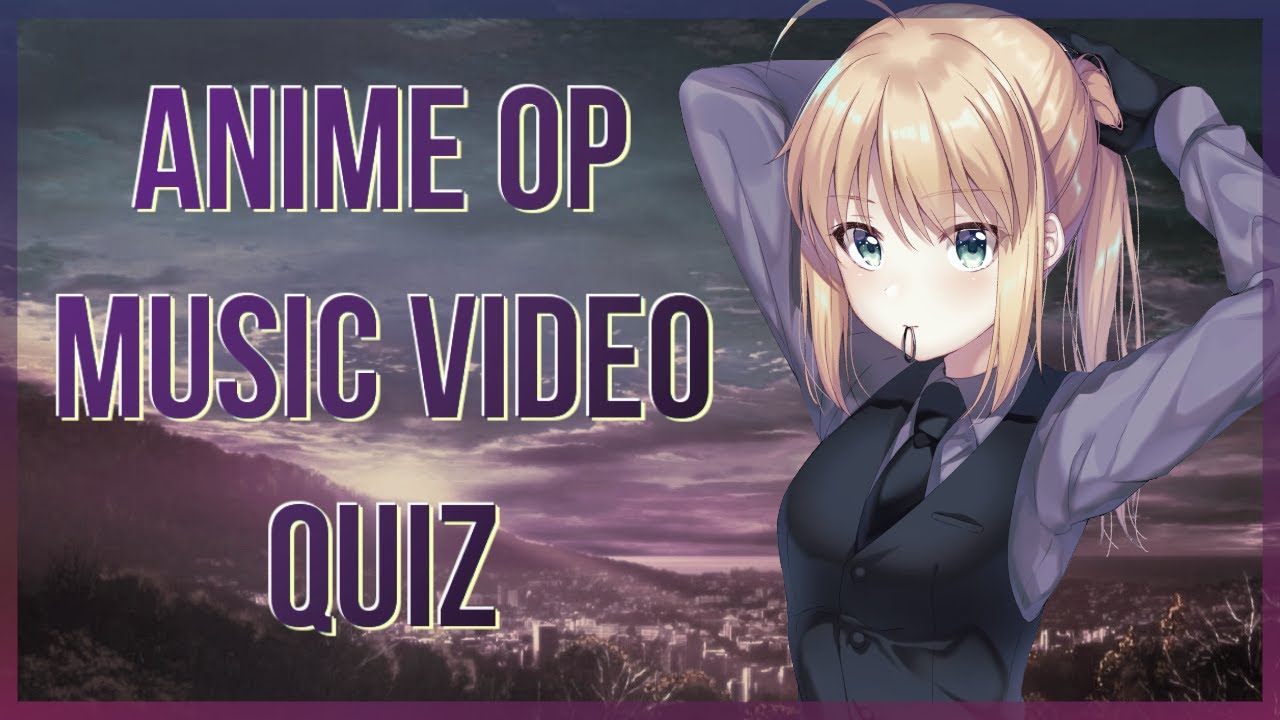 Anime Opening Music Video Quiz #1-3 (New Version with Partial Audio)