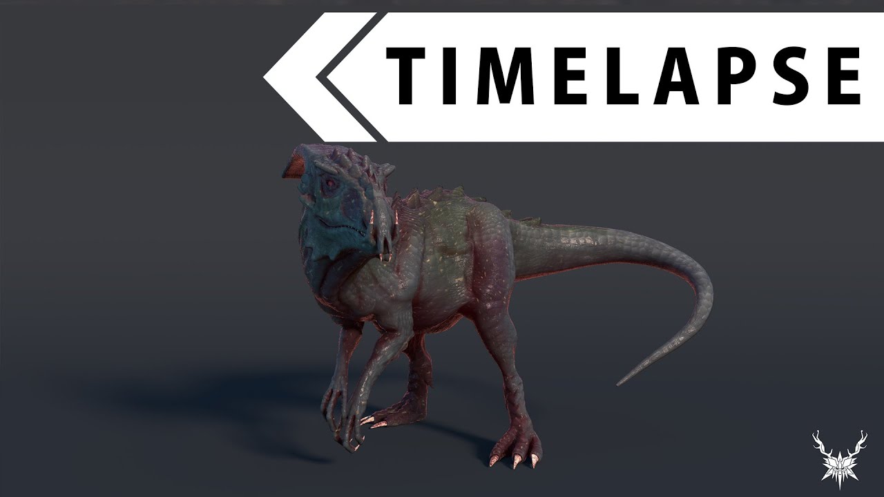 Creature Creation 5 - Modeling, Sculpting, Texturing, Rigging (BLENDER TIMELAPSE)