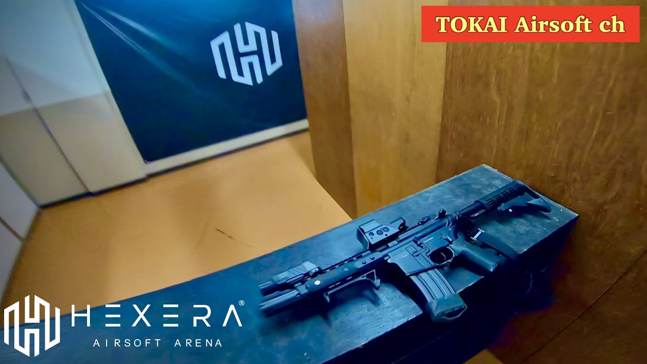 【サバゲー】ハイテンポでCQBを攻める動画！ 東海エリア最大級のインドアフィールドヘクセラを攻める 【HEXERA】【airsoft】