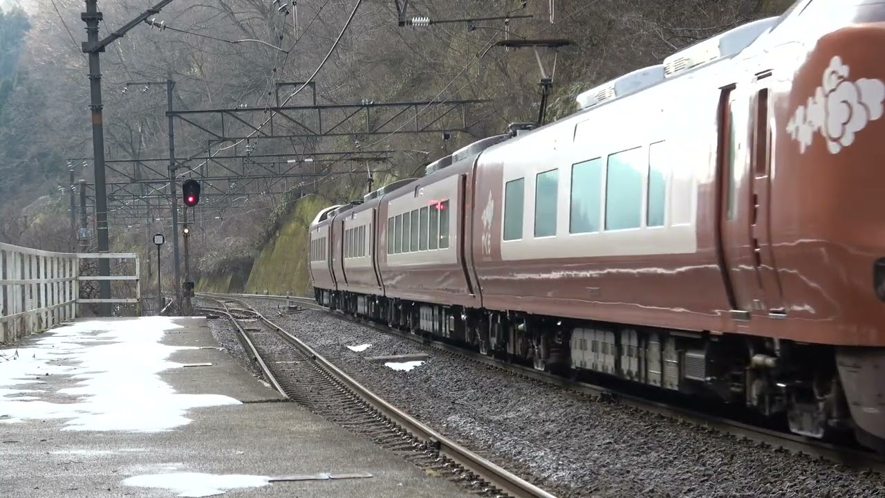 1001M　やくも1号出雲市行き＆1006M　やくも6号岡山行き